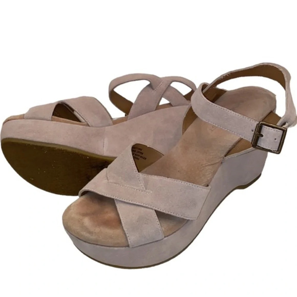 Nine West Shoes - Nine‎ West Suede Leather platform Heel